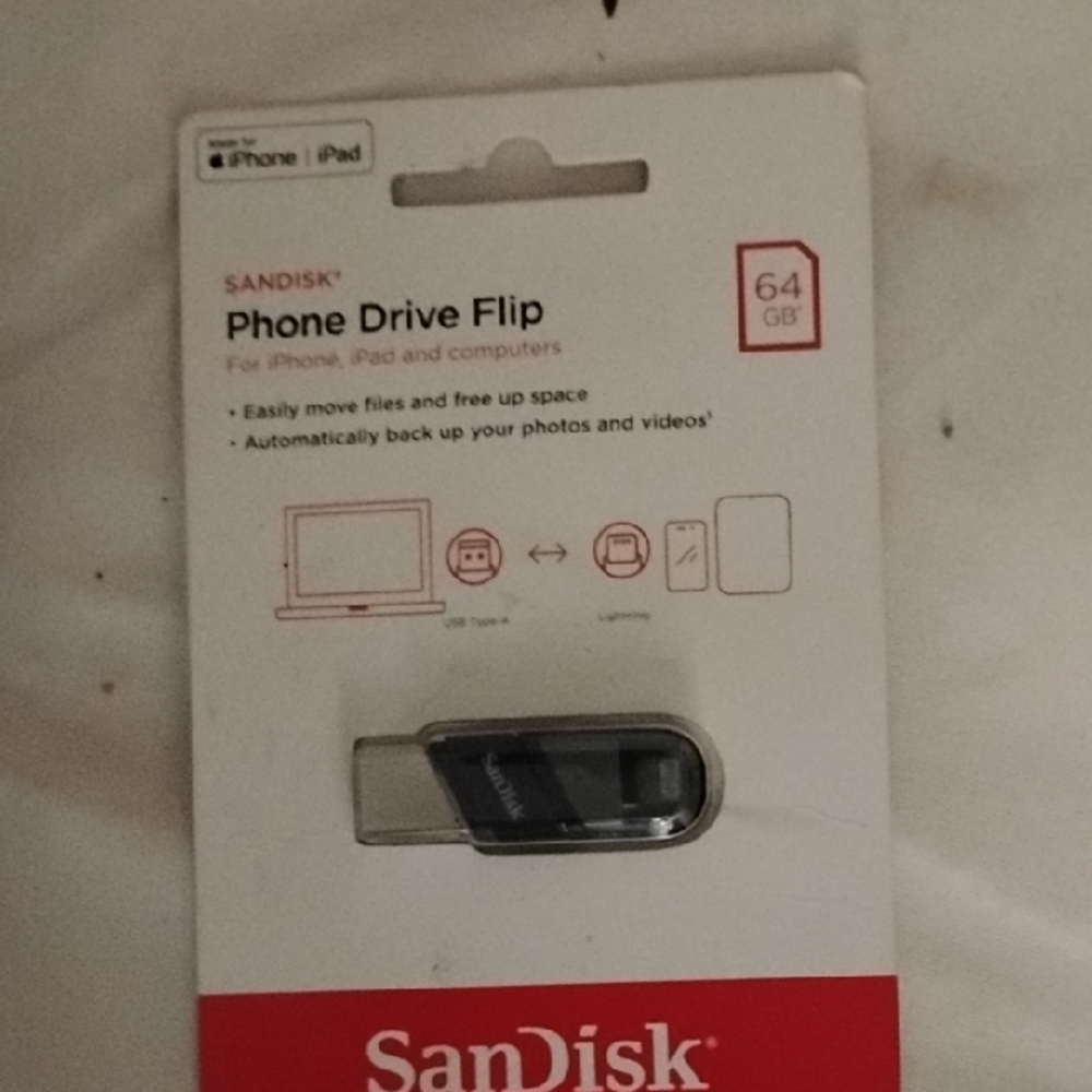 Andis Black Phone Drive Flip 64GB
